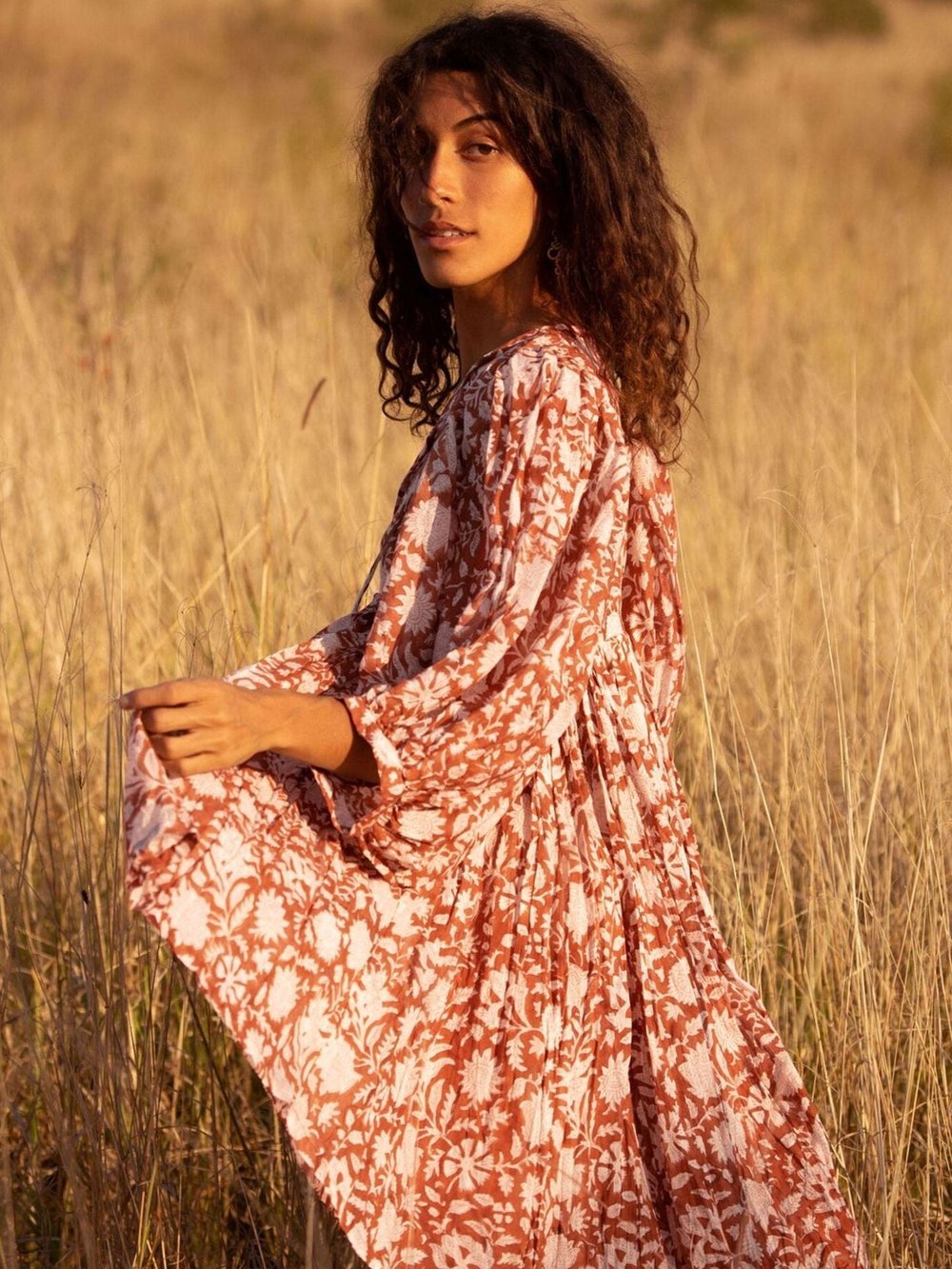🔥HOT SALE 🔥V Neck Summer Half Sleeve Floral Tunic Short Dress